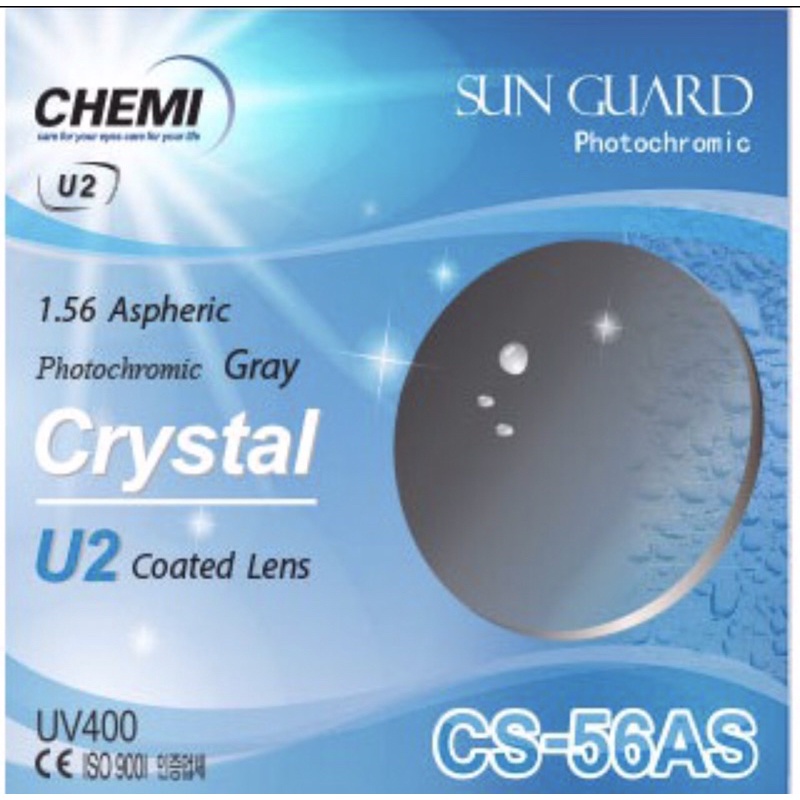 Tròng Kính Đổi Màu CHEMI U2-1.56
