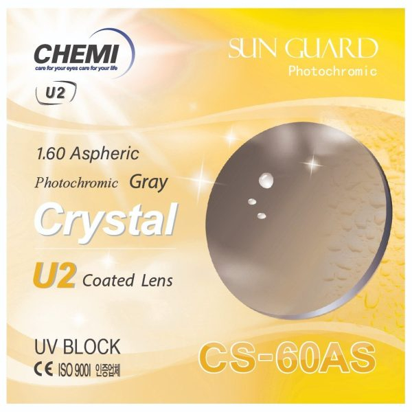 Tròng Kính Đổi Màu CHEMI U2-1.60