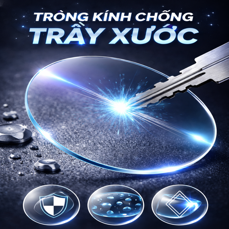 Tròng Kính Chống Trầy Xước Stelia